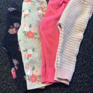 Carter's Kids Sweatpants & Joggers - Black, Gray, Pink, Cream